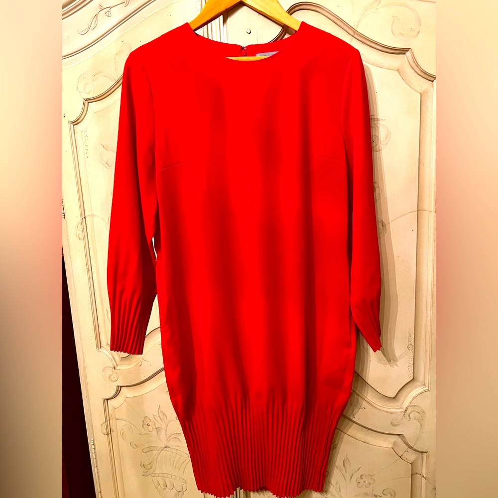 Cos…Bright red dress from Cos